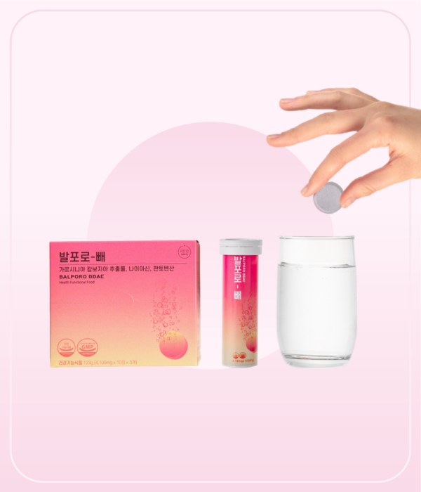 Viên sủi hỗ trợ chuyển hóa chất béo Balporo BBae